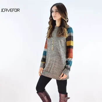 2020 New Fashion Womens Tops And Blouses Casual Long Sleeve Striped Patchwork Tee Shirt Loose Baseball Shirt Tunic Tops Blusas
2020 New Fashion Womens Tops And Blouses Casual Long Sleeve Striped Patchwork Tee Shirt Loose Baseball Shirt Tunic Tops Blusas