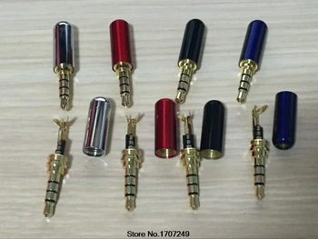 20pcs 3.5 mm Plug Audio Jack 4 Pole Gold Plated Earphone Adapter for DIY Stereo Headset Earphone or Used for Repair Earphone
20pcs 3.5 mm Plug Audio Jack 4 Pole Gold Plated Earphone Adapter for DIY Stereo Headset Earphone or Used for Repair Earphone