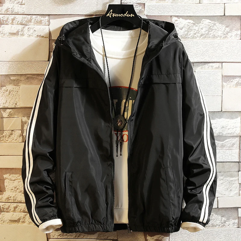 Men's casual hooded aviator jacket spring/fall waterproof oversize windbreaker sportswear zipper jacket jacket coat coat exposed
Men's casual hooded aviator jacket spring/fall waterproof oversize windbreaker sportswear zipper jacket jacket coat coat exposed
