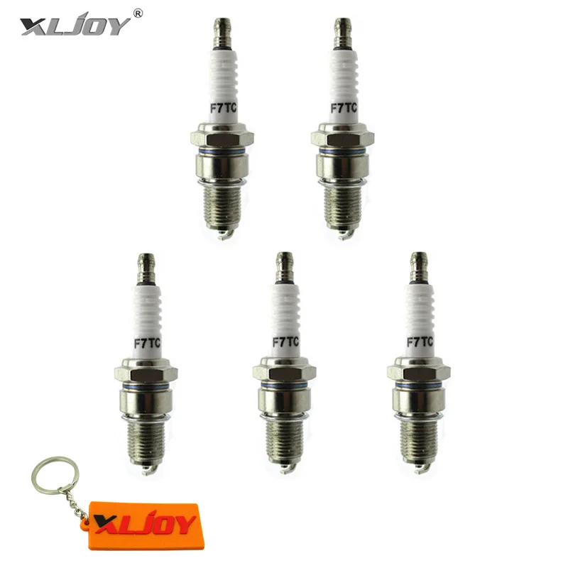 XLJOY 5pcs F7TC Spark Plug For Honda GX120 GX160 GX200 GX240 GX270 GX340 GX390 Generator Lawnmower Water Pump Go Kart Mini Bike
XLJOY 5pcs F7TC Spark Plug For Honda GX120 GX160 GX200 GX240 GX270 GX340 GX390 Generator Lawnmower Water Pump Go Kart Mini Bike