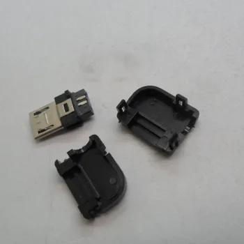 10sets Micro USB 5PIN Welding Type Male Plug Connectors 90 Degrees 5P USB Tail Socket 3 in 1 DIY 
10sets Micro USB 5PIN Welding Type Male Plug Connectors 90 Degrees 5P USB Tail Socket 3 in 1 DIY