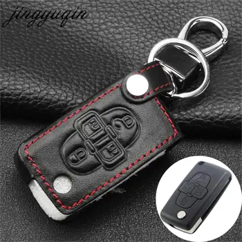 jingyuqin Leather Cover For Peugeot 1007 For Citroen C8 4 Buttons Flip Floding Remote Key Fob Case
jingyuqin Leather Cover For Peugeot 1007 For Citroen C8 4 Buttons Flip Floding Remote Key Fob Case