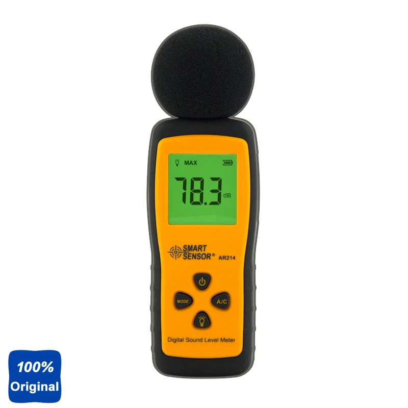 

100% Original AR214 Portable Sound Level Meter Noise Level Meter