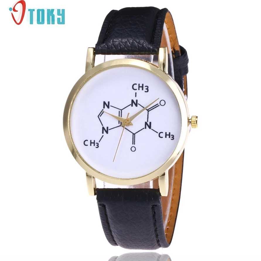 OTOKY Willby Fashion Chemical Formula Pattern PU Leather Watch For Women Drop Shipping 170223
OTOKY Willby Fashion Chemical Formula Pattern PU Leather Watch For Women Drop Shipping 170223