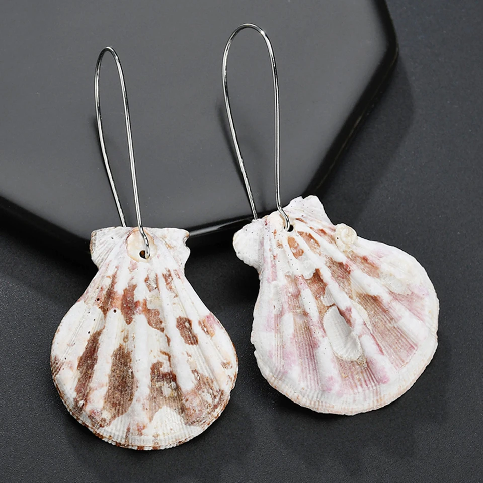 Natural Seashell Dangly Earrings for Women New Trendy Boho Beach Jewelry Sea Shell Charm Danging Drop Earrings Femme Bijoux Gift
Natural Seashell Dangly Earrings for Women New Trendy Boho Beach Jewelry Sea Shell Charm Danging Drop Earrings Femme Bijoux Gift