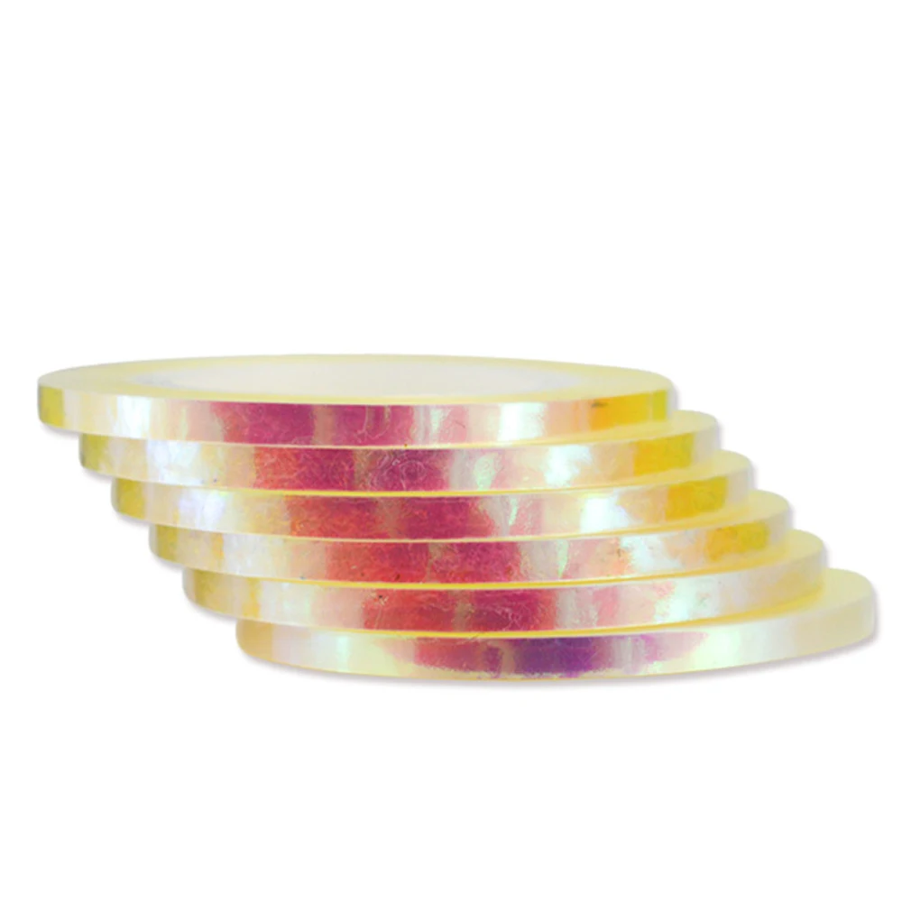 1 Roll Holographic Striping Tape Line Nail Art Decorations Sticker Tips 1mm/2mm/3mm Rainbow Color DIY Laser Manicure Tool SA423
1 Roll Holographic Striping Tape Line Nail Art Decorations Sticker Tips 1mm/2mm/3mm Rainbow Color DIY Laser Manicure Tool SA423