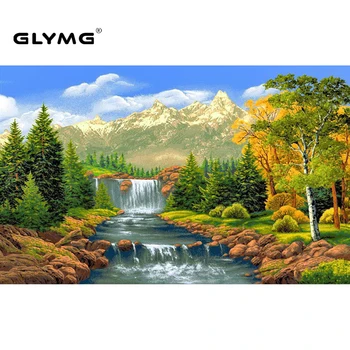 GLymg Needlework Diy Diamond Embroidery Natural Scenery Forest Creek Diamond Painting Cross Full Square European Home Decor
GLymg Needlework Diy Diamond Embroidery Natural Scenery Forest Creek Diamond Painting Cross Full Square European Home Decor