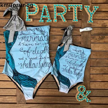 Mother Daughter Swimwear Summer Mommy and Me Mermaid Bikini Family Matching Swimsuit Family Look Beachwears H0827
Mother Daughter Swimwear Summer Mommy and Me Mermaid Bikini Family Matching Swimsuit Family Look Beachwears H0827
