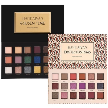 New Fashion Professional Smoky Make Up Eyeshadow Waterproof Shimmer Matte Brown Black HANDAIYAN Eye Shadow Palette
New Fashion Professional Smoky Make Up Eyeshadow Waterproof Shimmer Matte Brown Black HANDAIYAN Eye Shadow Palette