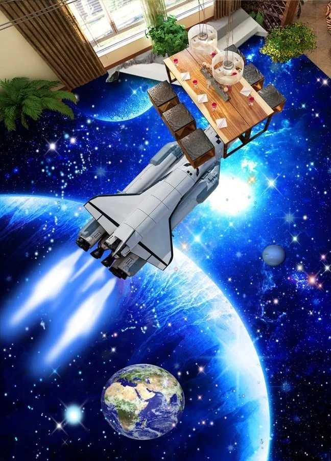 3 d flooring High-end custom wall sticker 3 d universe planet spaceship painting 3d room flooring photo wallpaper for walls 3d
3 d flooring High-end custom wall sticker 3 d universe planet spaceship painting 3d room flooring photo wallpaper for walls 3d