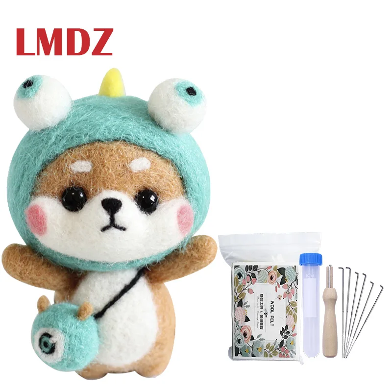 LMDZ Animal Pendants Cartoon Set Wool Needlepoint Kit Wool Felt Needle Felting Keychain Craft Needlecraft DIY felt package Set
LMDZ Animal Pendants Cartoon Set Wool Needlepoint Kit Wool Felt Needle Felting Keychain Craft Needlecraft DIY felt package Set