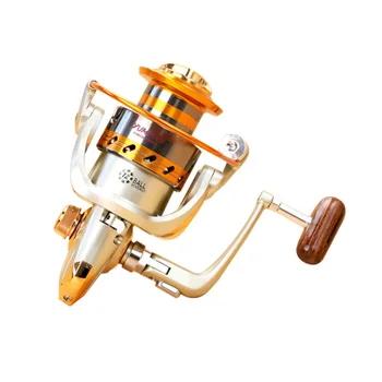 New Upgrade version Yumoshi Fishing reel EF Metal rocker arm Fish line wheel Spinning wheel Gear ratio 5.2:1 Bearing 12BB
New Upgrade version Yumoshi Fishing reel EF Metal rocker arm Fish line wheel Spinning wheel Gear ratio 5.2:1 Bearing 12BB