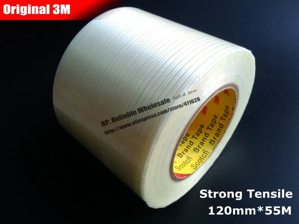 (120mm*55M) 3M Strong Tensile Adhesive Fiberglass Tape No Residule for Heavy Box, Furniture, Home Appliance, Wood, Metal Packing
(120mm*55M) 3M Strong Tensile Adhesive Fiberglass Tape No Residule for Heavy Box, Furniture, Home Appliance, Wood, Metal Packing