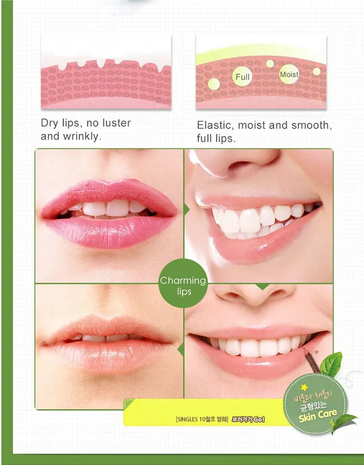 BIOAQUA Natural Aloe Moisturizing Lip Balm Colorless Refine Repair Lip Wrinkles for Woman Winter Lip Care 1 Pcs BIOAQUA Natural Aloe Moisturizing Lip Balm Colorless Refine Repair Lip Wrinkles for Woman Winter Lip Care 1 Pcs