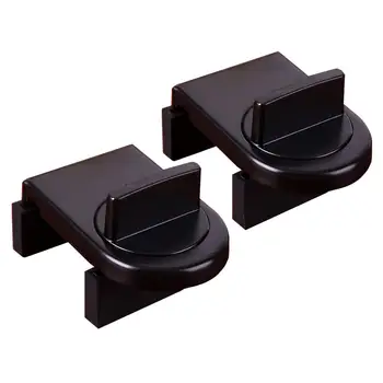 Adjustable door and window locking wedge with rubber-covered sliding window (black, 2 packs)
Adjustable door and window locking wedge with rubber-covered sliding window (black, 2 packs)