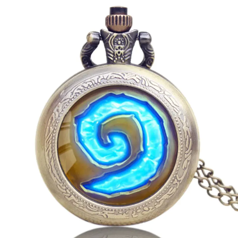 WoW World of Warcraft Hearthstone Theme Glass Dome Case Quartz Pocket Watch With Chain Necklace Gift for Men Woman
WoW World of Warcraft Hearthstone Theme Glass Dome Case Quartz Pocket Watch With Chain Necklace Gift for Men Woman