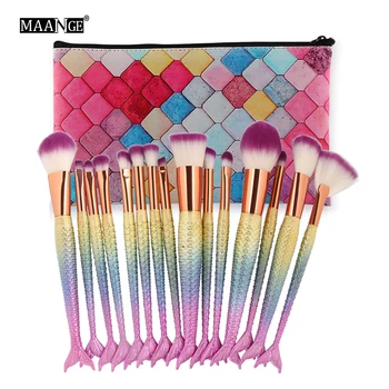 MAANGE 7-16Pcs Makeup Brushes Set Power Foundation Blending Eye Shadow Cosmetic Beauty Tool Make Up Brush Kits With New Case Bag
MAANGE 7-16Pcs Makeup Brushes Set Power Foundation Blending Eye Shadow Cosmetic Beauty Tool Make Up Brush Kits With New Case Bag