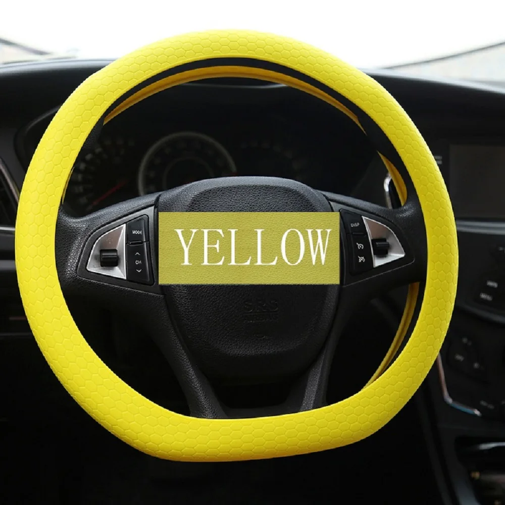 2019 Warranty exquisite no deformation durable Silicone Car Auto Steering Wheel Cover Case suits for universal car common size
2019 Warranty exquisite no deformation durable Silicone Car Auto Steering Wheel Cover Case suits for universal car common size