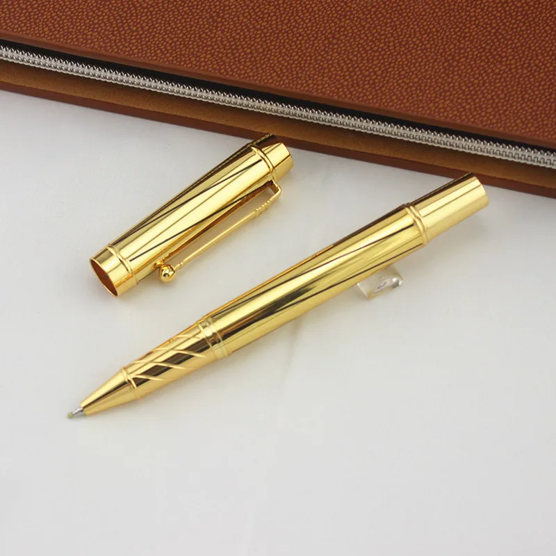 DIKA WEN Luxury Office business Supplies metal Gold roller ball pen stationery executive writing pens
DIKA WEN Luxury Office business Supplies metal Gold roller ball pen stationery executive writing pens