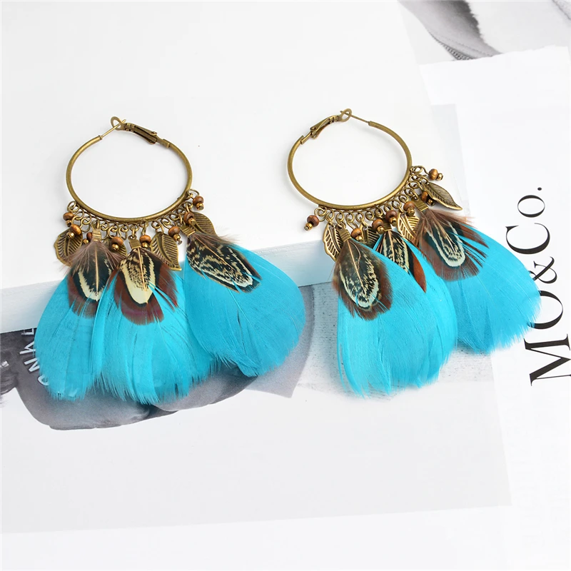 The New AliExpress jewelry black feather earrings Bohemia hippie pendant feather jewelry Czech jewelry Gypsy women's jewelry
The New AliExpress jewelry black feather earrings Bohemia hippie pendant feather jewelry Czech jewelry Gypsy women's jewelry