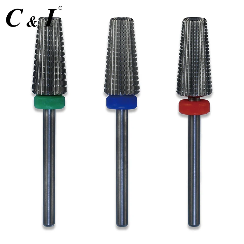 C&I 2019 NEW Professional Drill, Multi-function, 5 in 1 Tapered Shape nail drill bits, for manicure machine
C&I 2019 NEW Professional Drill, Multi-function, 5 in 1 Tapered Shape nail drill bits, for manicure machine