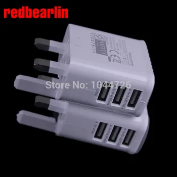 redbearlin 3 Port USB 5V 3A UK Plug Power Charger Adapter For Samsung Galaxy Tab Note 3 2 S4 HTC LG For Iphone 4 5 6 100pcs
redbearlin 3 Port USB 5V 3A UK Plug Power Charger Adapter For Samsung Galaxy Tab Note 3 2 S4 HTC LG For Iphone 4 5 6 100pcs
