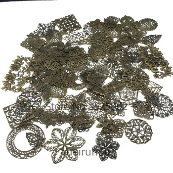 20pcs/lot Mix 20Pcs Antique Bronze Mixed Metal Filigree Wraps Connectors Metal Crafts Gift Decoration DIY
20pcs/lot Mix 20Pcs Antique Bronze Mixed Metal Filigree Wraps Connectors Metal Crafts Gift Decoration DIY