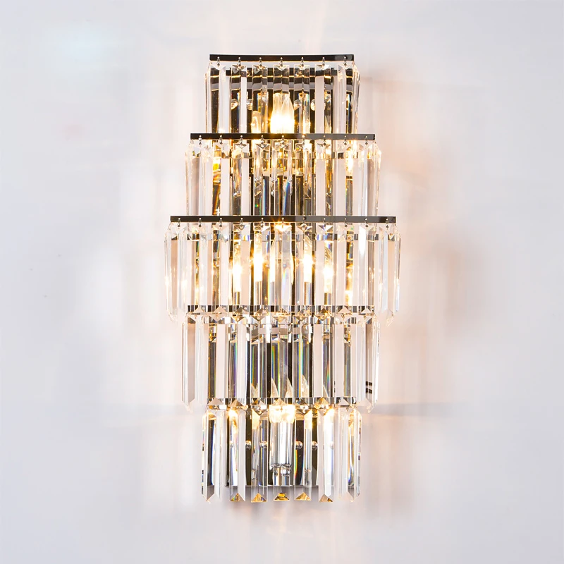 Crystal Wall Lighting Fixture Crystal Wall Sconces Corridor Decorations Modern Wall Lamp Bedroom LED Wall Lights for Home Decor
Crystal Wall Lighting Fixture Crystal Wall Sconces Corridor Decorations Modern Wall Lamp Bedroom LED Wall Lights for Home Decor