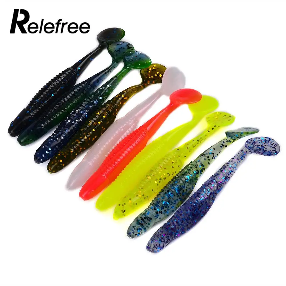 10 pcs Rubber Colour Sea Fishing Gear Tackle Artificial Baitfish Soft Fishing Lure Durable Fishing Boat Artificial Soft Lure
10 pcs Rubber Colour Sea Fishing Gear Tackle Artificial Baitfish Soft Fishing Lure Durable Fishing Boat Artificial Soft Lure