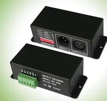 BC-803 DMX512 Decoder 5A*3CH DMX512 RGB controller LED strip decoder DMX512 rgb controller
BC-803 DMX512 Decoder 5A*3CH DMX512 RGB controller LED strip decoder DMX512 rgb controller