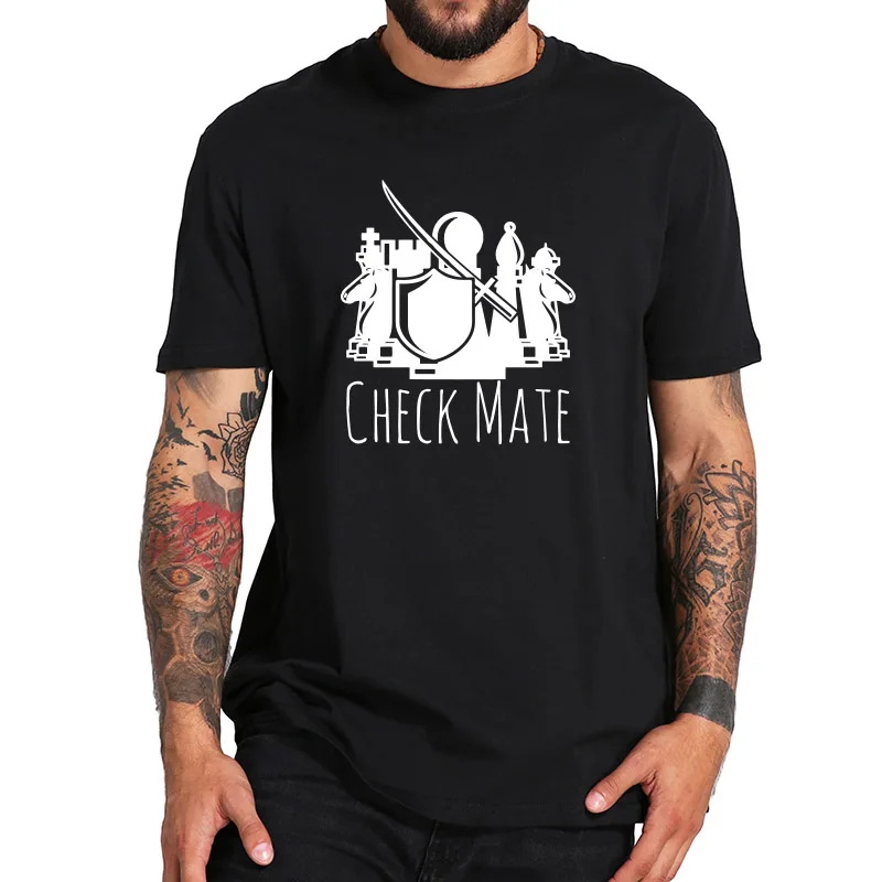Chess T shirt Check Mate Army Funny Personality Soldier Onset Fashionable Casual EU Size 100% Cotton T-shirt
Chess T shirt Check Mate Army Funny Personality Soldier Onset Fashionable Casual EU Size 100% Cotton T-shirt