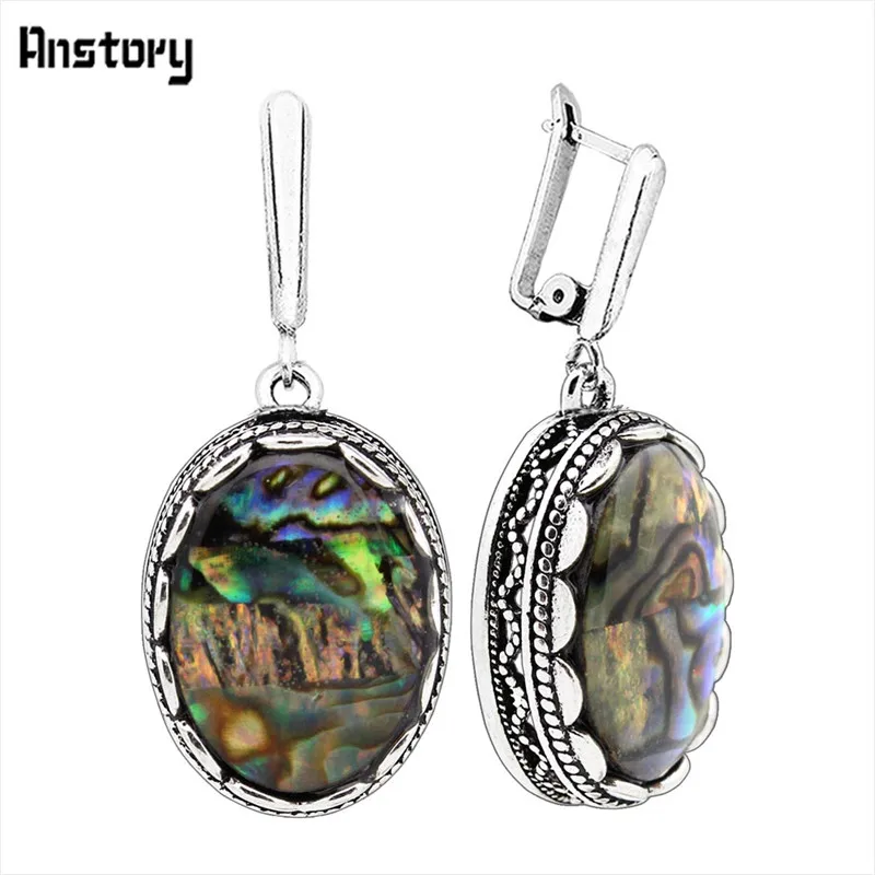 Oval Shell Earrings Vintage Flower Pendant Earrings Antique Silver Plated Double Layer Part Earrings For Women
Oval Shell Earrings Vintage Flower Pendant Earrings Antique Silver Plated Double Layer Part Earrings For Women