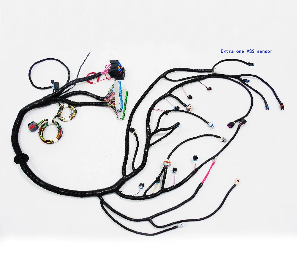 03-07 EV1 VORTEC 24X PSI STANDALONE LS WIRING HARNESS W/4L80E DRIVE BY WIRE DBW 4.8 5.3 6.0 Multec fuel
03-07 EV1 VORTEC 24X PSI STANDALONE LS WIRING HARNESS W/4L80E DRIVE BY WIRE DBW 4.8 5.3 6.0 Multec fuel