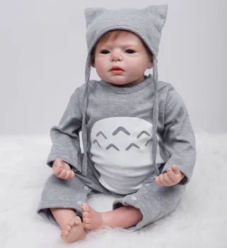 55cm silicone reborn baby dolls simulation dolls sell reborn dolls 22inches handmade lifelike bebe silicone vinyl boy girl toys
55cm silicone reborn baby dolls simulation dolls sell reborn dolls 22inches handmade lifelike bebe silicone vinyl boy girl toys