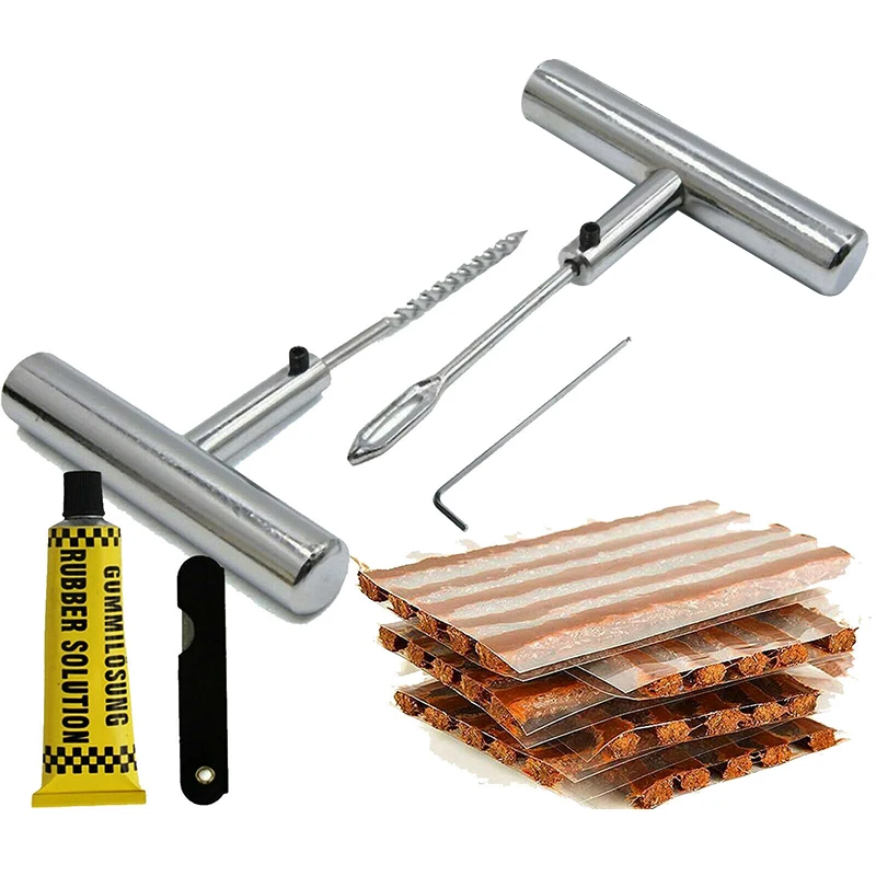 1 Set Professional Auto Car Tire Repair Kit Car Motorcycle Tubeless Tire Tire Puncture Plug Repair Tool Kit Tool Car Accessories
1 Set Professional Auto Car Tire Repair Kit Car Motorcycle Tubeless Tire Tire Puncture Plug Repair Tool Kit Tool Car Accessories