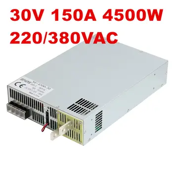 4500W 30V Power Supply 0-30V Adjustable Power 30VDC AC-DC 0-5V Analog Signal Control SE-4500-30 Power Transformer 30V 150A
4500W 30V Power Supply 0-30V Adjustable Power 30VDC AC-DC 0-5V Analog Signal Control SE-4500-30 Power Transformer 30V 150A