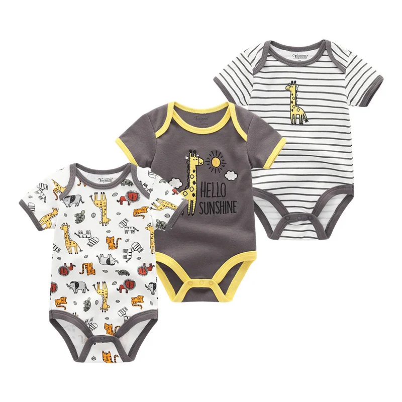 2019 Summer Short Sleeve Jumpsuit For Newborn Romper Infant Costume Baby Boy&Girls Clothes 3-12M Baby Pajamas Clothing
2019 Summer Short Sleeve Jumpsuit For Newborn Romper Infant Costume Baby Boy&Girls Clothes 3-12M Baby Pajamas Clothing