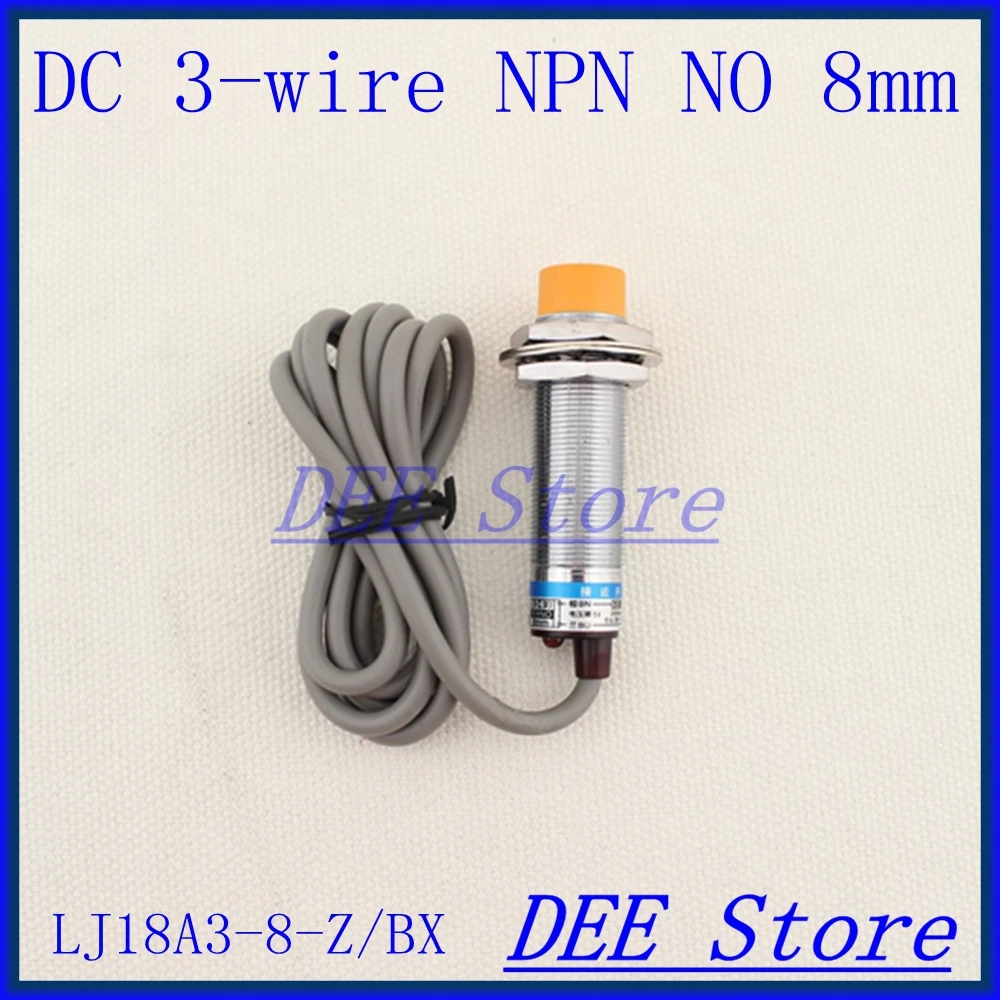 3-wire Inductive Proximity Sensor NPN NO DC6-36V Detection Distance 8MM Proximity Switch diameter 18mm LJ18A3-8-Z/BX
3-wire Inductive Proximity Sensor NPN NO DC6-36V Detection Distance 8MM Proximity Switch diameter 18mm LJ18A3-8-Z/BX