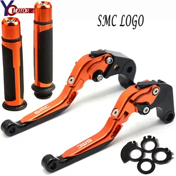 FOR 690 SMC/SMC-R 2012 2013 Ajustable Brake CNC Motorcycle Brake Clutch Levers Handlebar handle grips Ends for KTM 690 SMC/SMCR
FOR 690 SMC/SMC-R 2012 2013 Ajustable Brake CNC Motorcycle Brake Clutch Levers Handlebar handle grips Ends for KTM 690 SMC/SMCR