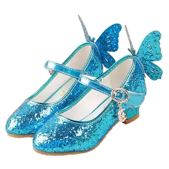 2018 NEW STYLE Cinderella children's crystal shoes princess high-heeled single spring and autumn diamond performance shoes
2018 NEW STYLE Cinderella children's crystal shoes princess high-heeled single spring and autumn diamond performance shoes