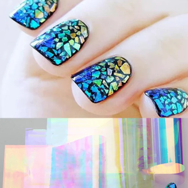 5pcs/set Shiny Laser Nail Foils Holographic Foils Nail Art Transfer Sticker Paper Shattered Glass Nail Paper
5pcs/set Shiny Laser Nail Foils Holographic Foils Nail Art Transfer Sticker Paper Shattered Glass Nail Paper