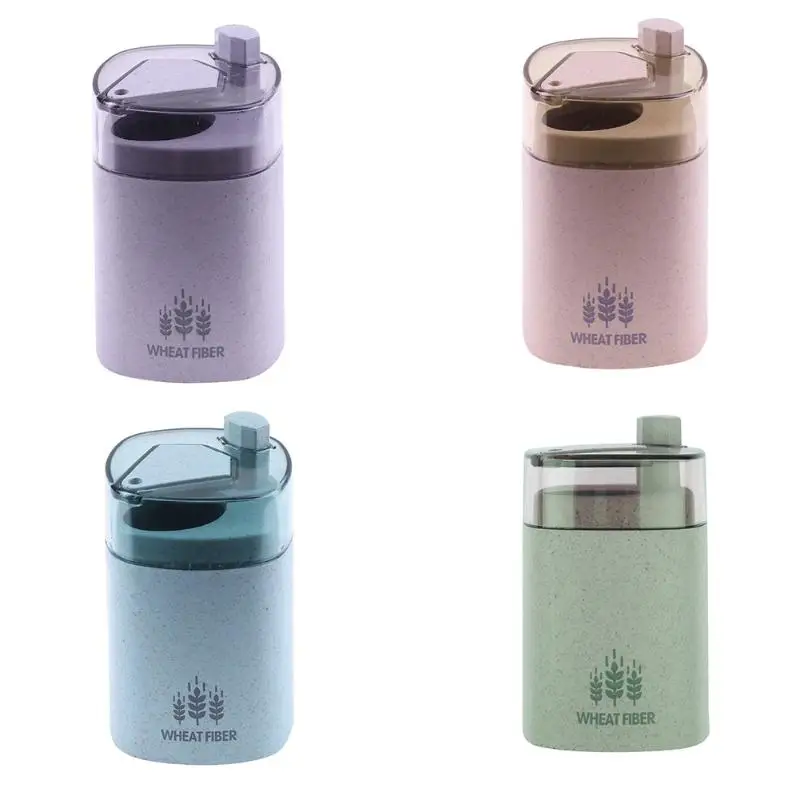 Wheat Straw Hand Press Toothpick Box Toothpicks Storage Box Jar Pressing Type Automatic Toothpick Box Holder table Dispenser
Wheat Straw Hand Press Toothpick Box Toothpicks Storage Box Jar Pressing Type Automatic Toothpick Box Holder table Dispenser