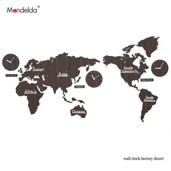 Mandelda Modern Creative Living Room Wall Clock World Map Northern Europe Style Wooden Silent Home Clock Decoration Watch
Mandelda Modern Creative Living Room Wall Clock World Map Northern Europe Style Wooden Silent Home Clock Decoration Watch