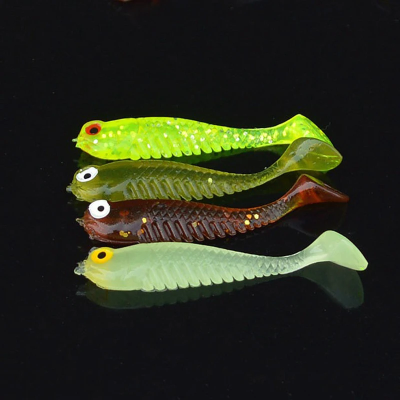 Day Night Fishing Lure Soft Bait 3D Tails Artificial Bionic Baits Best Small Glow 5cm Fish Attraction
Day Night Fishing Lure Soft Bait 3D Tails Artificial Bionic Baits Best Small Glow 5cm Fish Attraction
