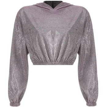 Loose Cropped Hooded Suits Short Women Streetwear Long Sleeve Pullover Sweatshirt Spring Autumn Hoodie Sets
Loose Cropped Hooded Suits Short Women Streetwear Long Sleeve Pullover Sweatshirt Spring Autumn Hoodie Sets