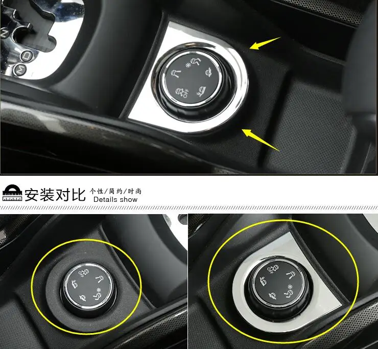 for Peugeot 2008 2014-2016 Switch panel Interior Odometer button cover trim Center Control Side Sequins Cover Trim
for Peugeot 2008 2014-2016 Switch panel Interior Odometer button cover trim Center Control Side Sequins Cover Trim