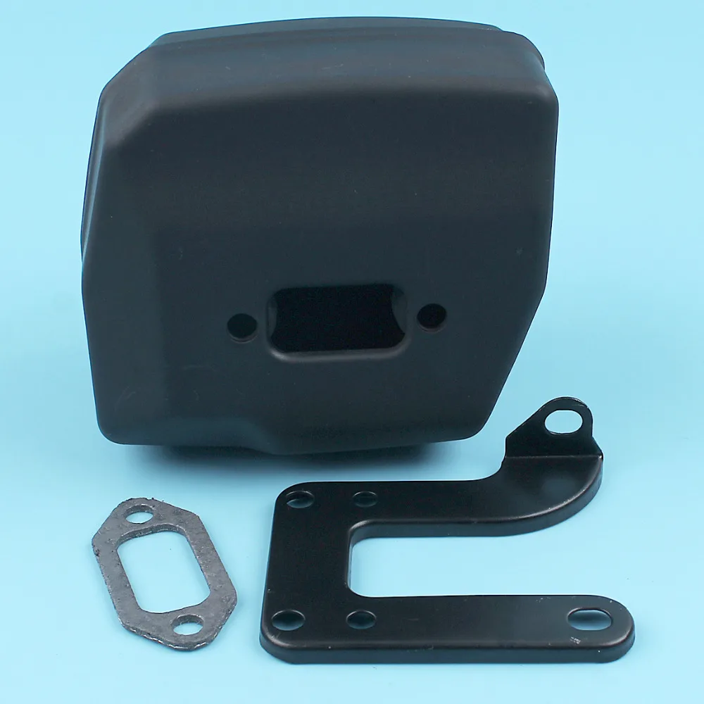 New Muffler With Bracket Fits Husqvarna 61 266 268 272 Fits OEM 503 47 69-01