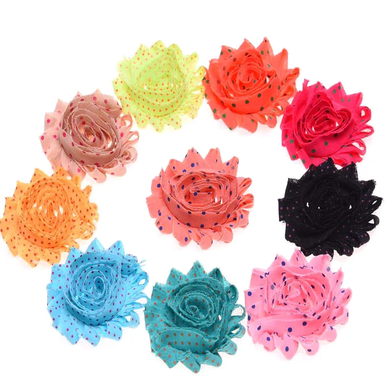 100PCS Shabby Rosette Rose Flowers Chiffon Ruffles Hair Flower for Headbands Kids Hair Accessories DIY Flower Styles
100PCS Shabby Rosette Rose Flowers Chiffon Ruffles Hair Flower for Headbands Kids Hair Accessories DIY Flower Styles