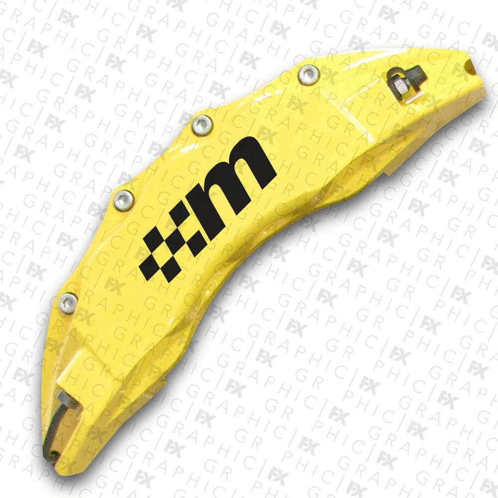 For X8 Mountune RS ST Logo Vinyl Hi Temp Brake Caliper Decals - Stickers