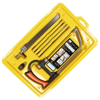HILDA Hand Tool Bow Hand Saw Multifunctional Detachable Portable Hacksaw Set For Gardening Woodworking Construction Arts Crafts
HILDA Hand Tool Bow Hand Saw Multifunctional Detachable Portable Hacksaw Set For Gardening Woodworking Construction Arts Crafts